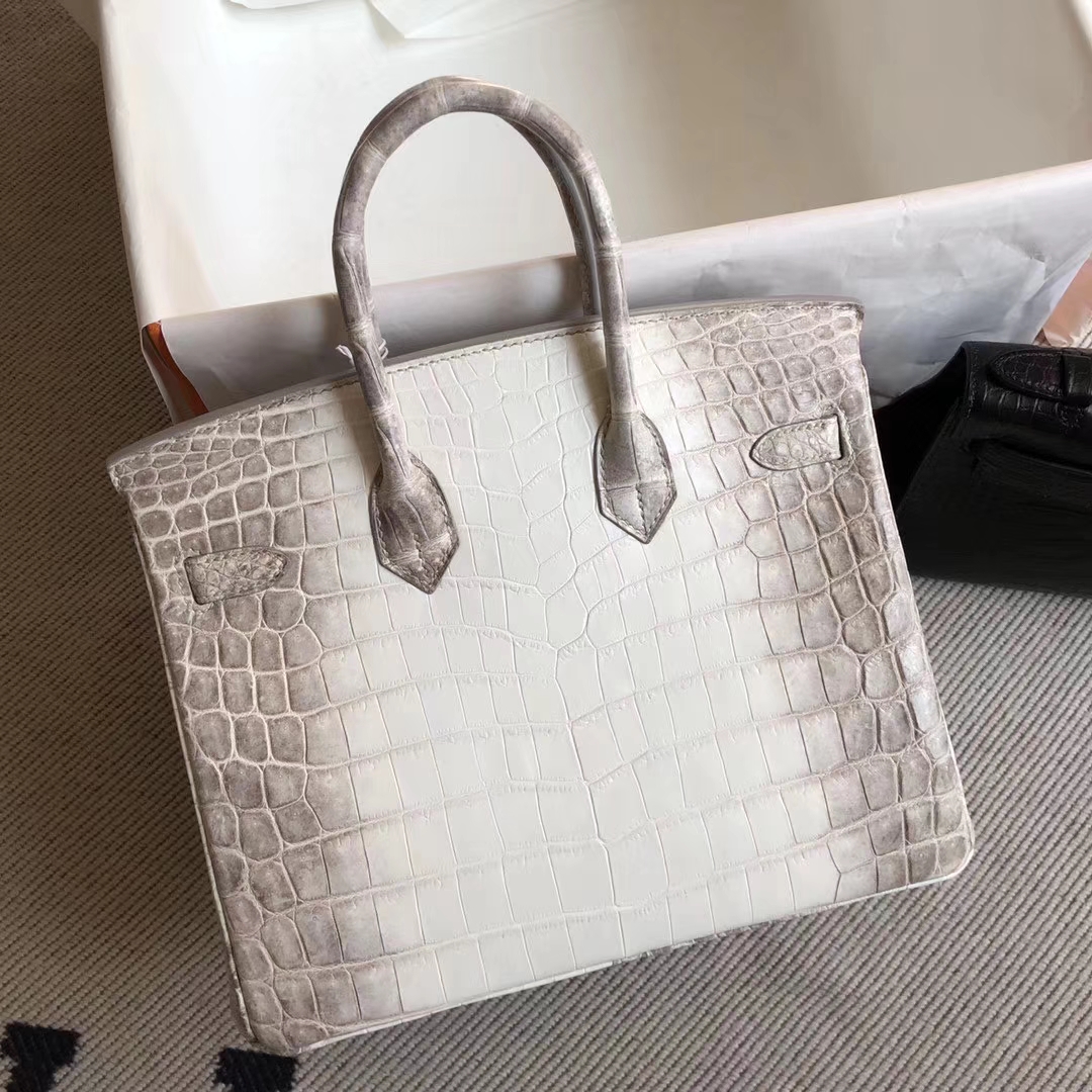 hermès(爱马仕)birkin 铂金包 himalaya 喜马拉雅 银