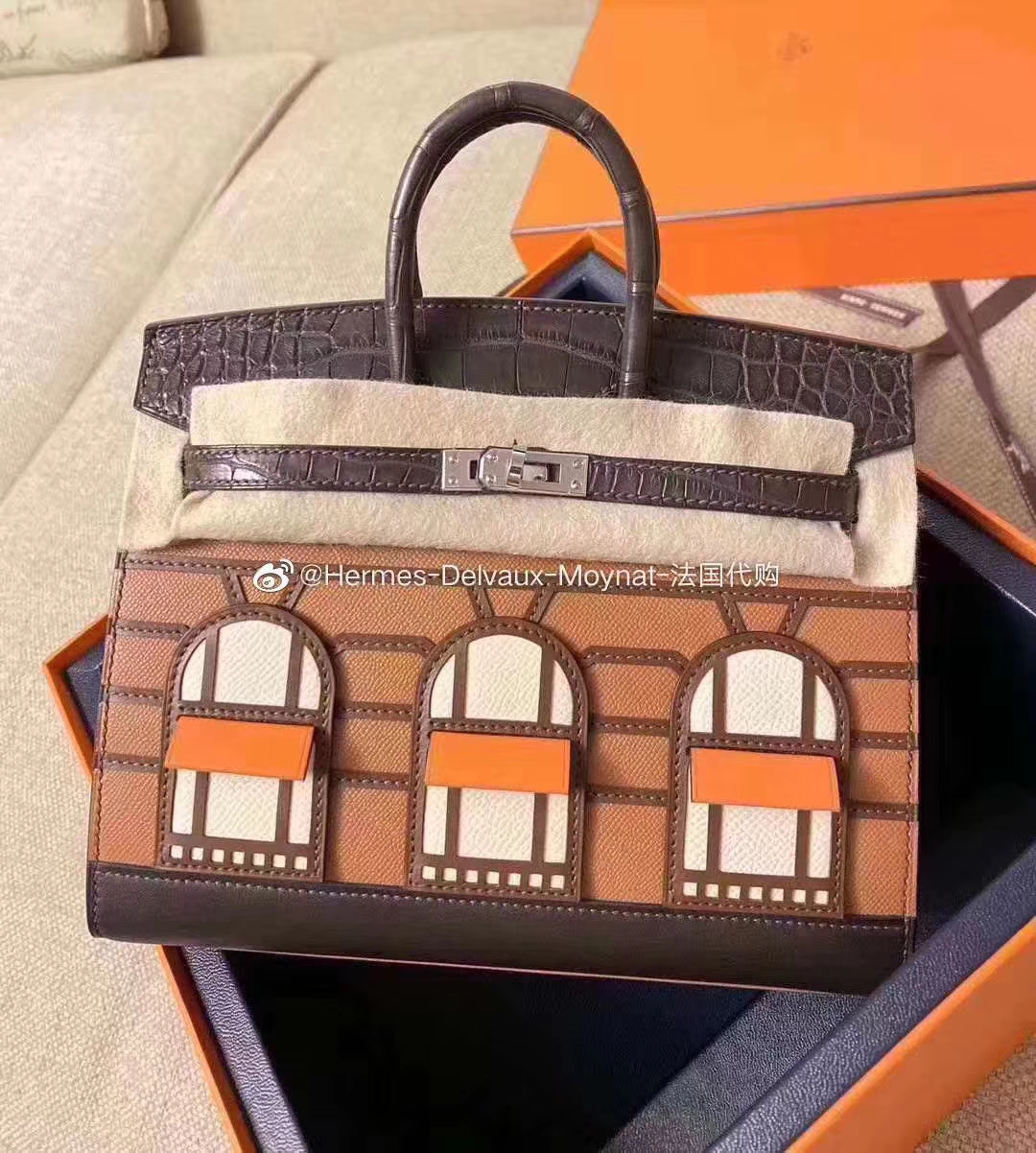 hermès(爱马仕)专柜最新 限量版 房子铂金包 birkin