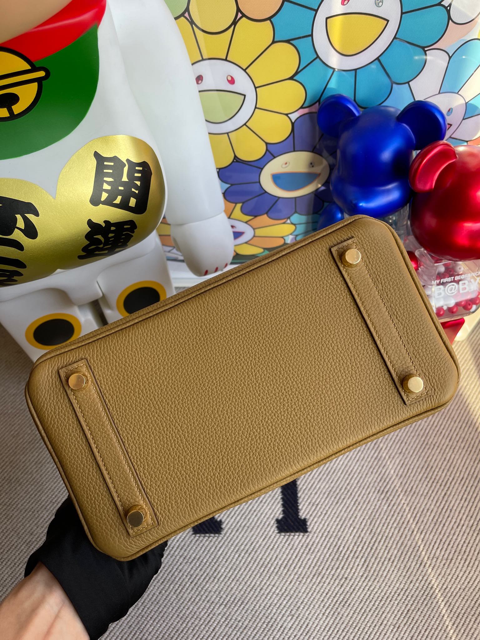 Hermès（爱马仕）Birkin 铂金包 原厂小牛皮 togo 8U 铜金色 金扣 25cm 顶级手缝