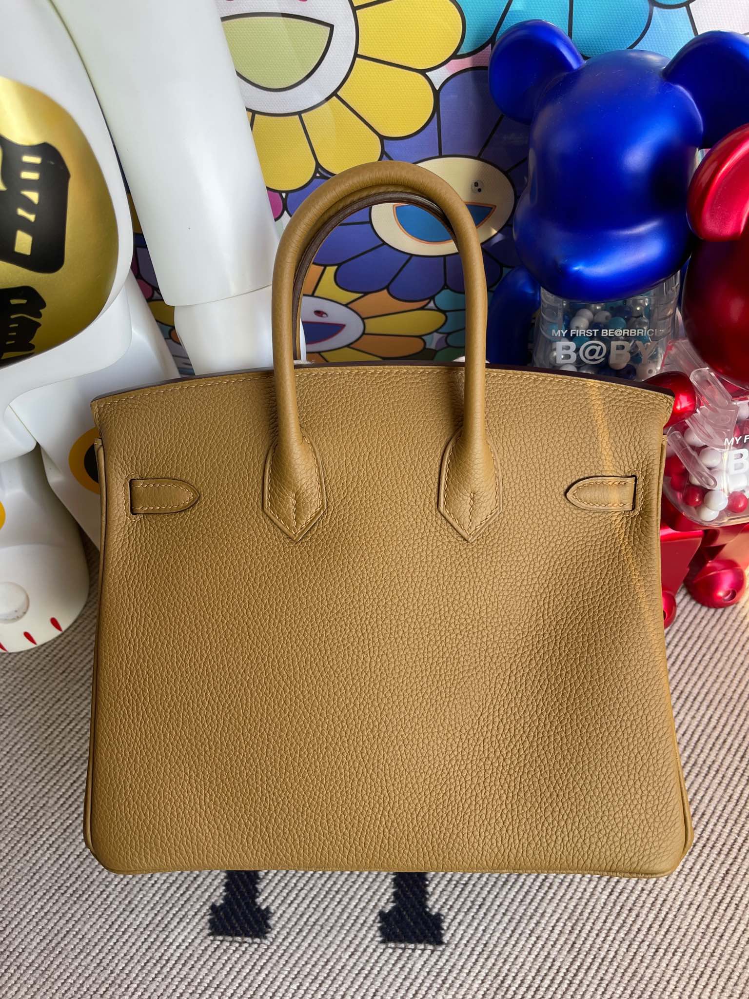 Hermès（爱马仕）Birkin 铂金包 原厂小牛皮 togo 8U 铜金色 金扣 25cm 顶级手缝