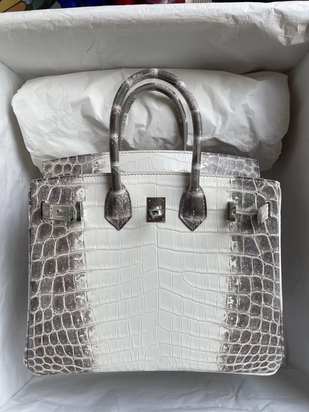 Hermès（爱马仕）新皮 喜马拉雅 中间白带灰的风格