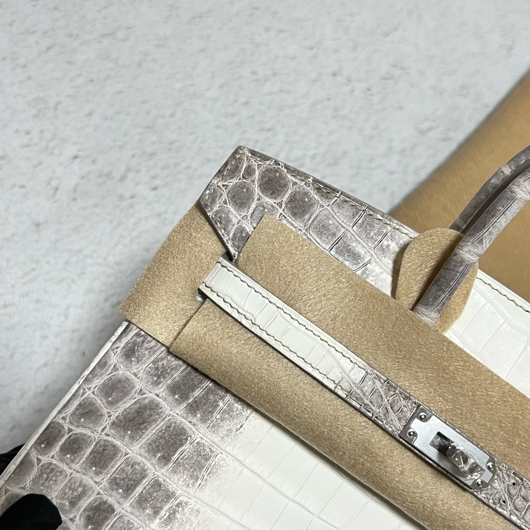 Hermès（爱马仕）Birkin 铂金包 Himalaya 喜马拉雅2 银扣 PHW 25cm 顶级手缝