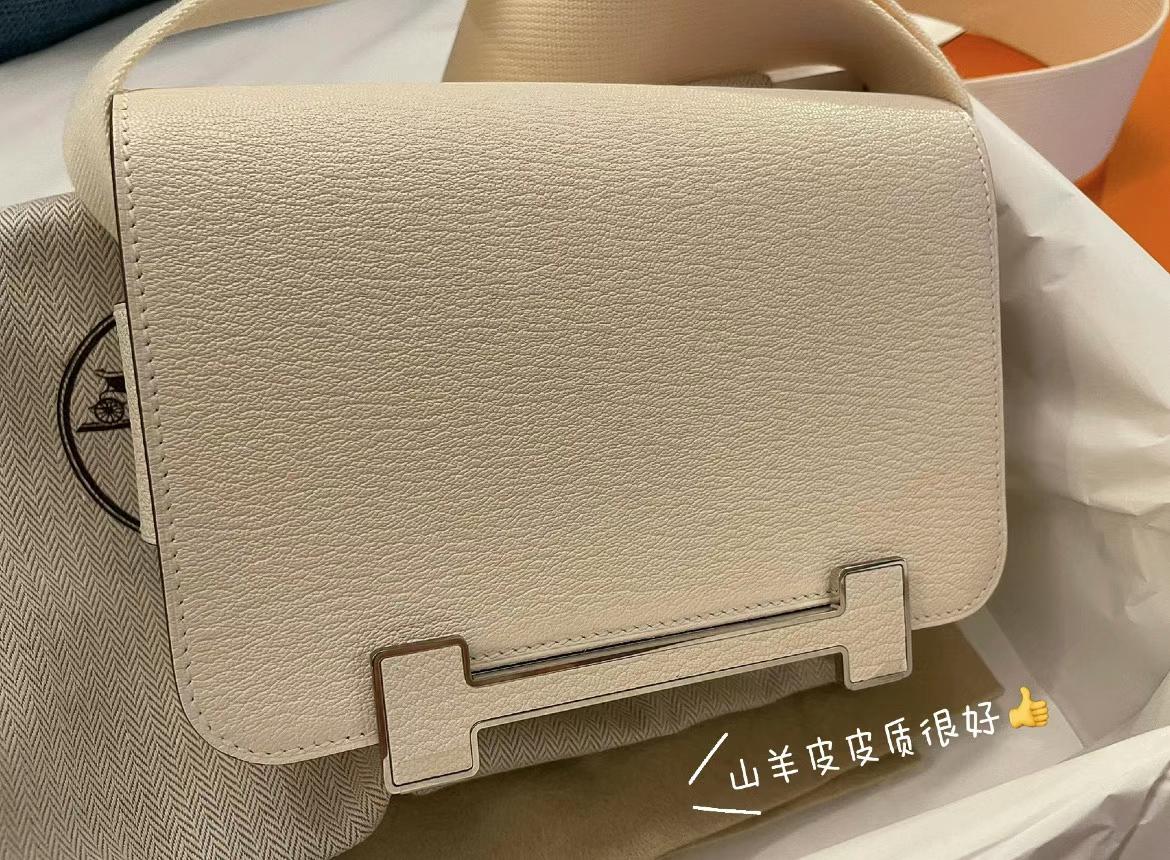 Hermès（爱马仕）新品 Gate 小方包 i2 奶油白 可预订