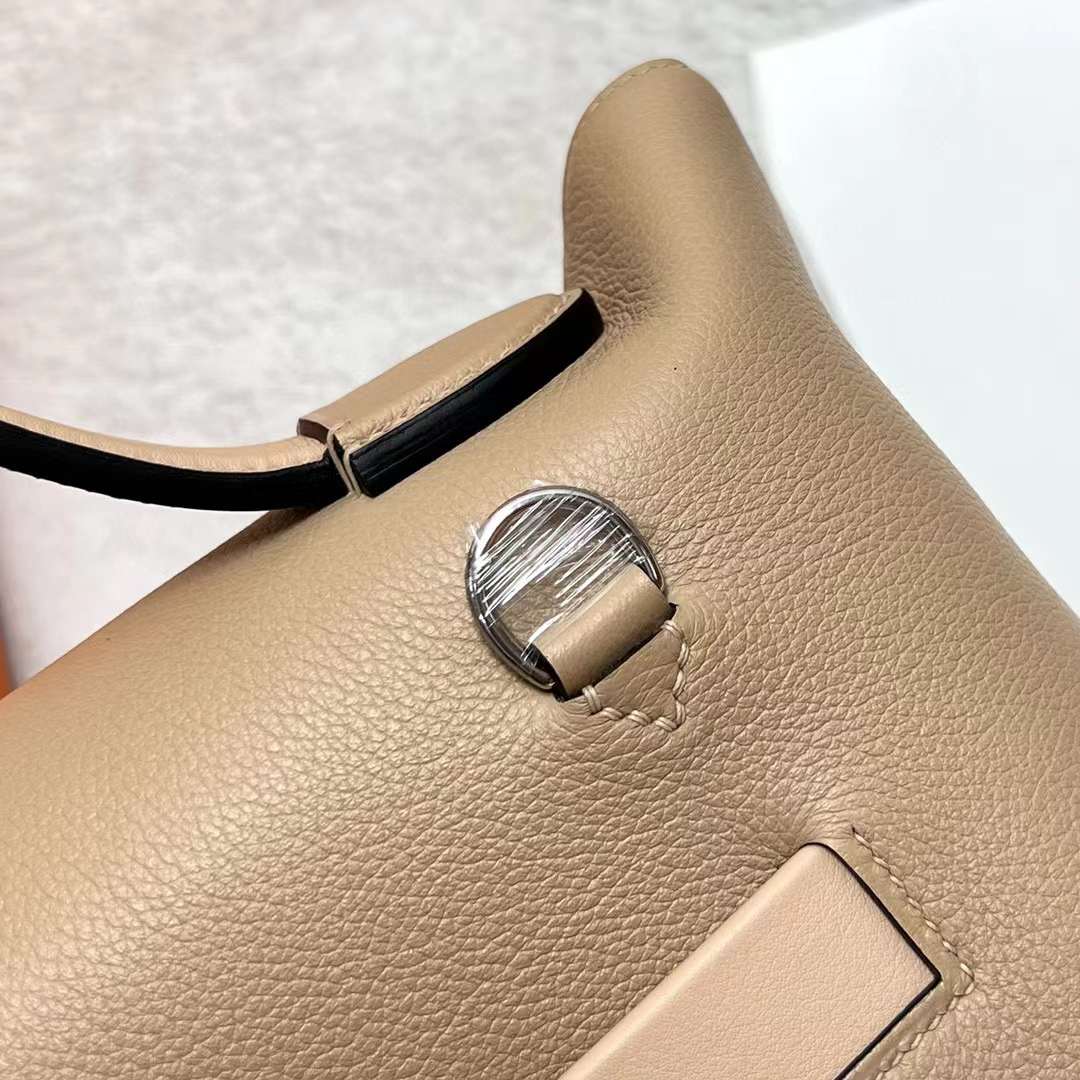 Hermès（爱马仕）Kelly 2424 Maurice 拼 Swift S2 风衣灰 银扣 29cm 全手工蜡线缝制 Phw