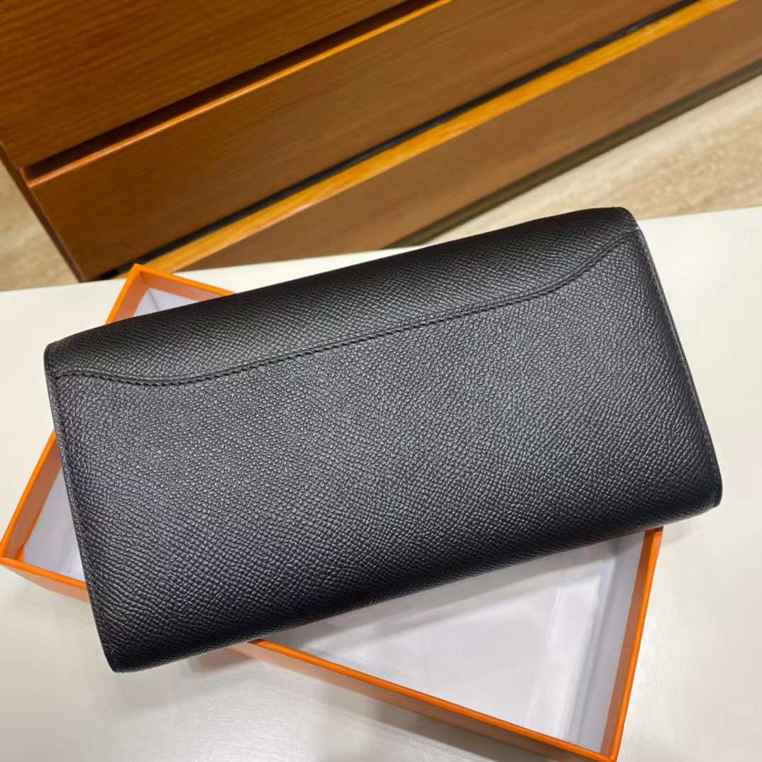 Hermès（爱马仕）Constance to go epsom ck89 黑色 金扣 20cm 全手工蜡线缝制