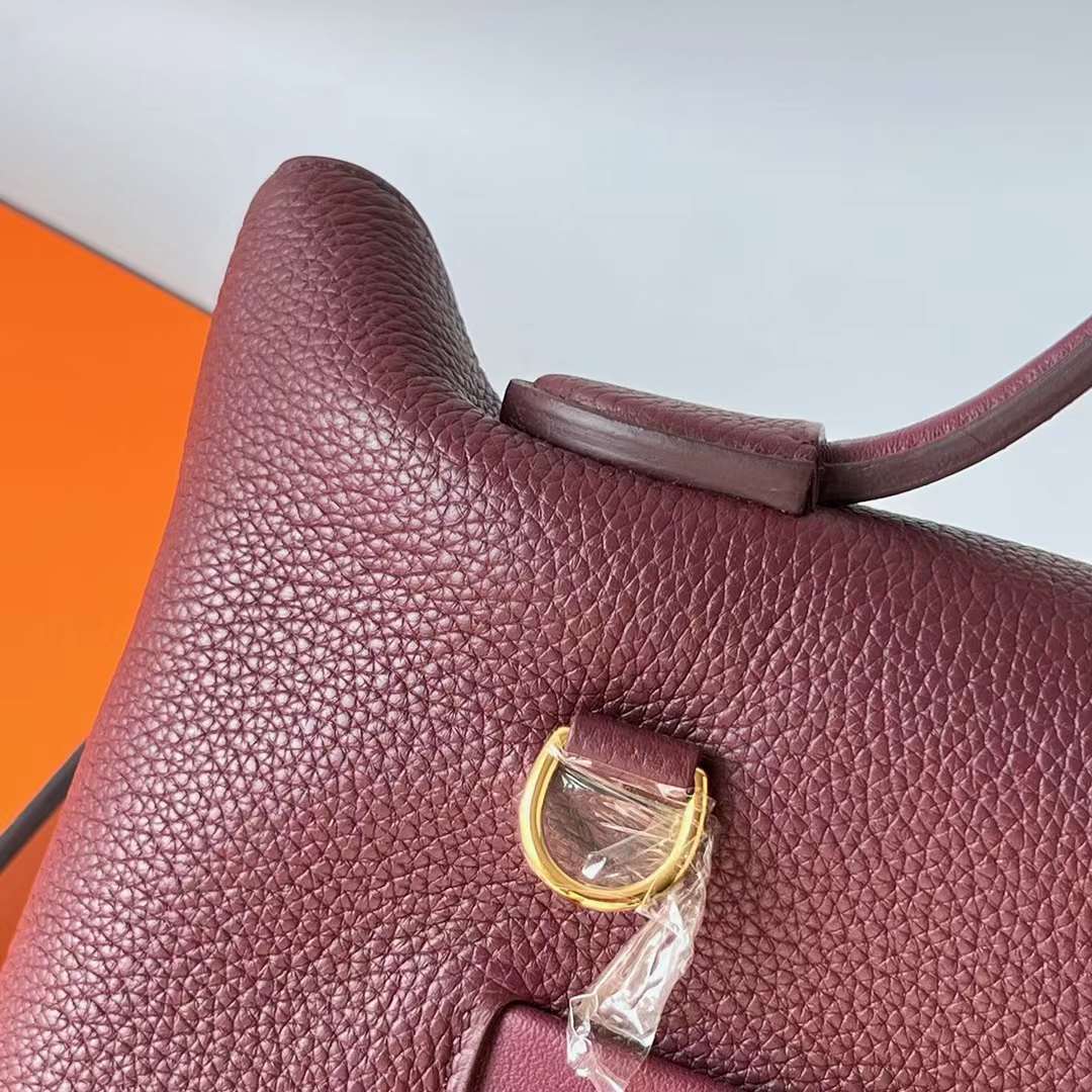 Hermès（爱马仕）Kelly 2424 Maurice 拼 Swift Ck55 爱马仕红 金扣 29cm 全手工蜡线缝制 Ghw