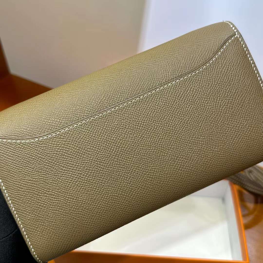 Hermès（爱马仕）Constance to go epsom ck18 大象灰 金扣 20cm