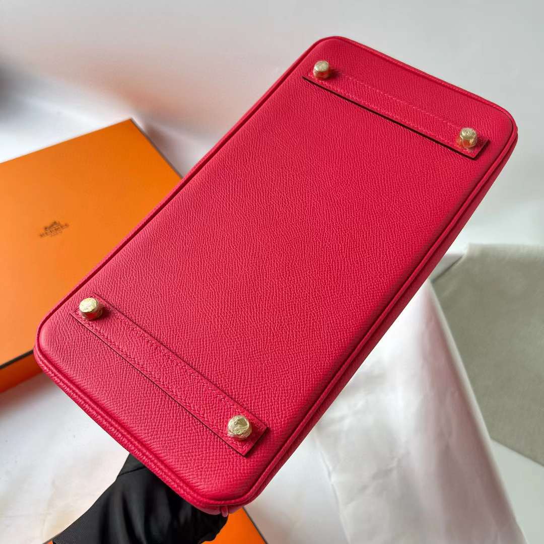 Hermès（爱马仕）Birkin 铂金包 Togo i6 极致粉 金扣 30cm 全手工蜡线缝 Ghw