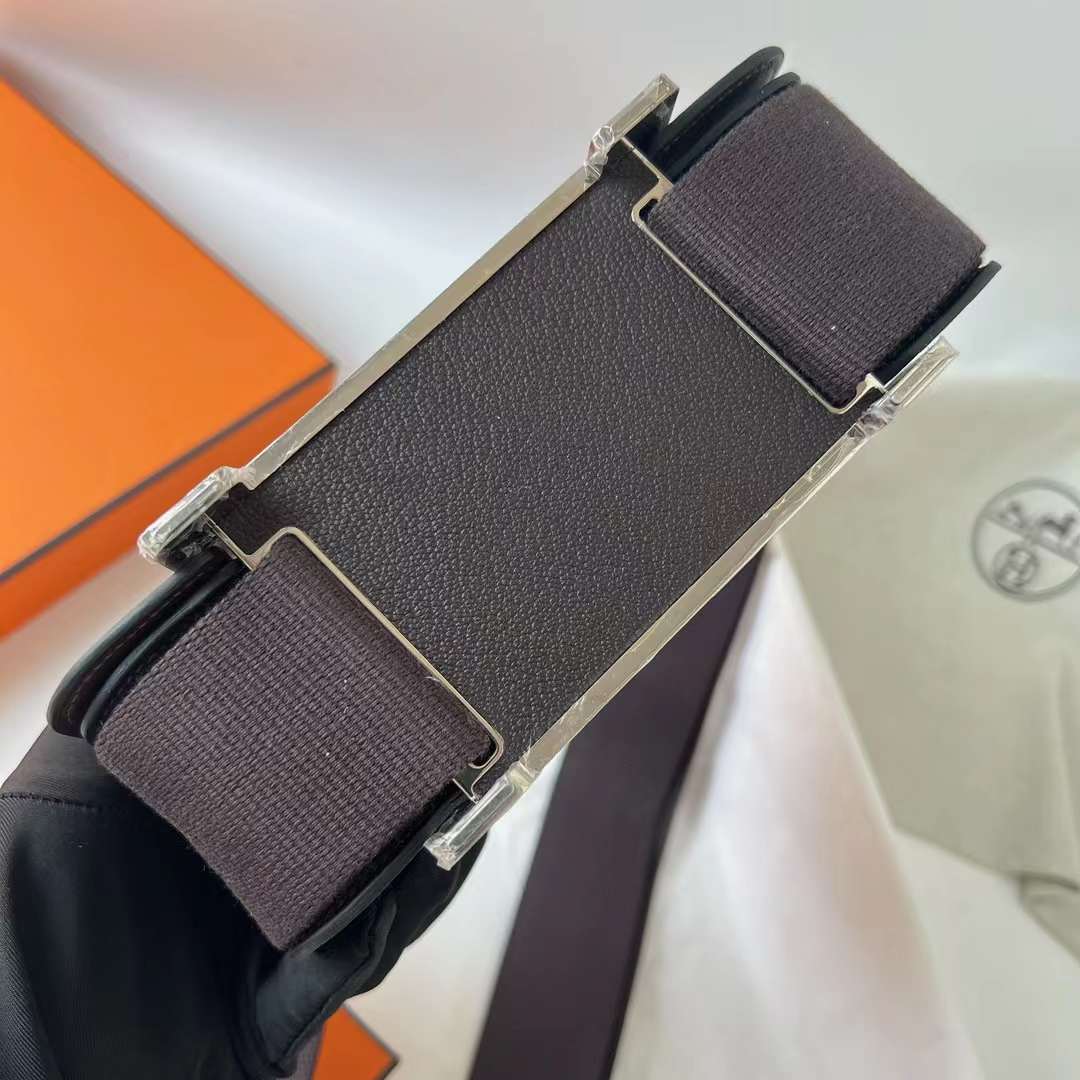 Hermès（爱马仕）Geta 木屐包 Chevre 进口山羊皮 0G 马鞍红 银扣 20cm 全手工蜡线缝 Phw
